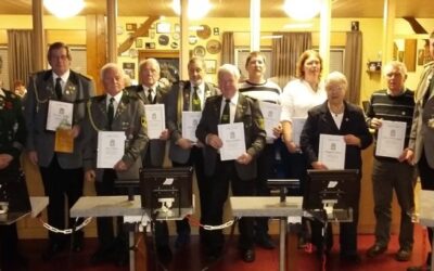 Ehrungen für langjährige Mitgliedschaften